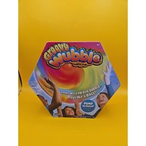 GROOVY WUBBLE BUBBLE BALL TYE DYE + PUMP...***SEALED***BRAND NEW***!!!!!!!